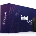 A graphic render of the Intel Arc B580 for the article "Intel Arc B580 Review: Pros and Cons"